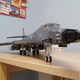 Illustration for article titled Giant LEGO B-1B Bomber Escorted by Fighters, Hawkeye Aircraft